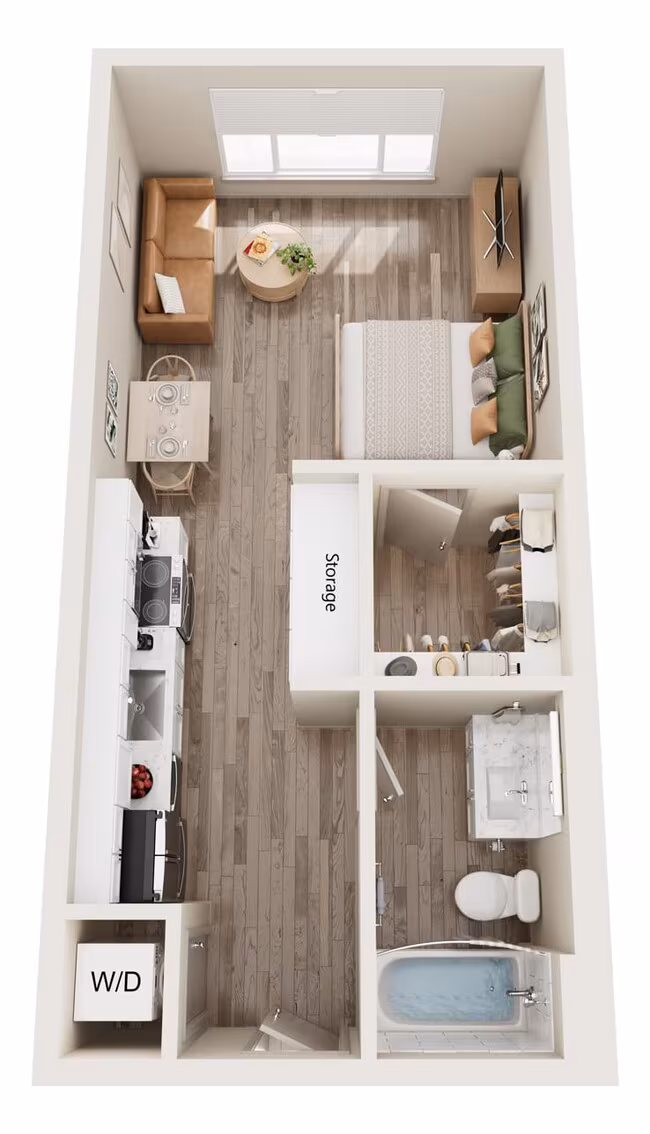 S2 Studio 812 floor plan